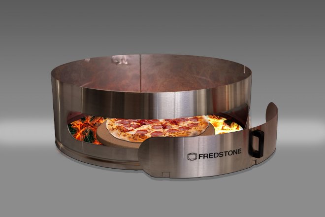 Pizzaindsats og rotisseri til Ø 57 kuglegrill