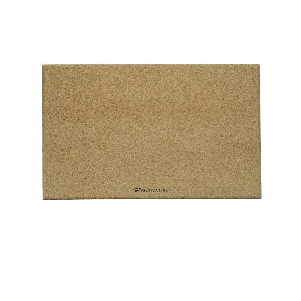 Pizzakit: Fredstone pizzasten 44,5 x 30,5 x 1,6 cm. og aluminiums pizzaspade med tr�h�ndtag