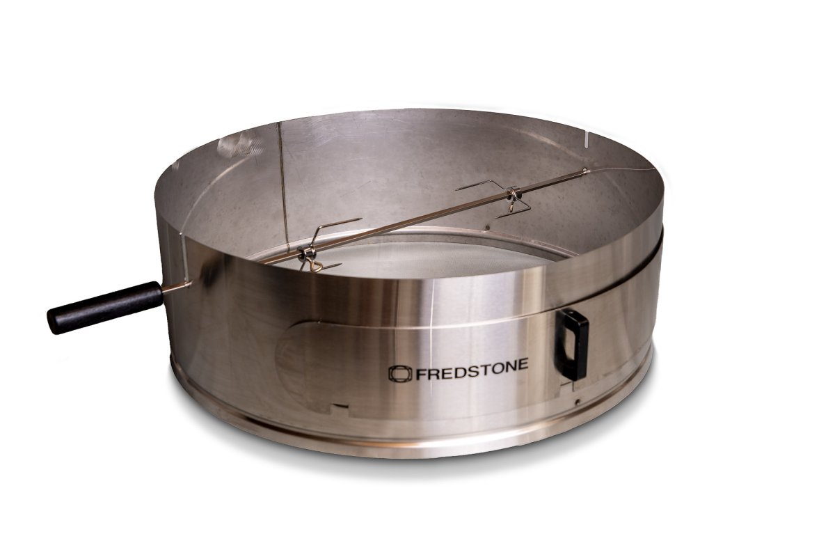 Fredstone pizzaindsats/rotisseri til 57 cm kuglegrill. (incl. ring ...