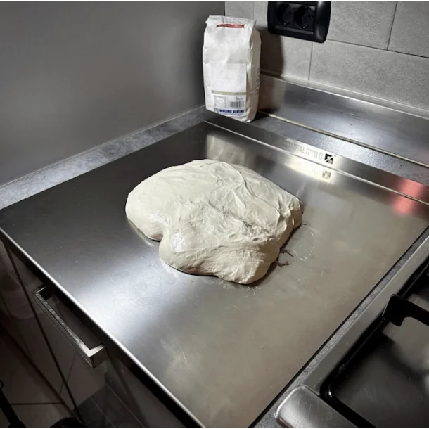 EFFEUNO professionel arbejdsplade - rustfri stl - 60 cm