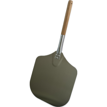 Pizzaspade Aluminiums spade med tr� h�ndtag