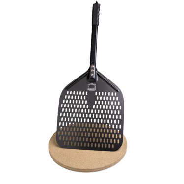 Pizzakit: Fredstone pizza- og bagesten Ø 36 cm og Fredstone pizzaspade.