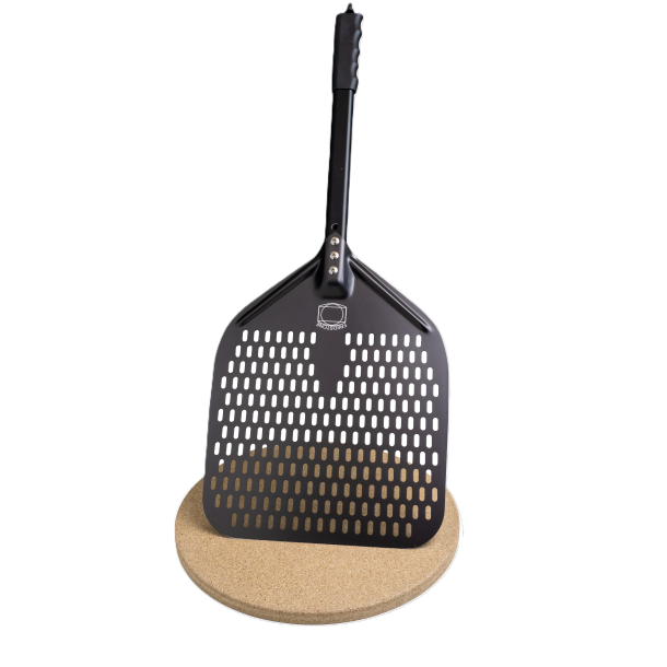 Pizzakit: Fredstone pizza- og bagesten  36 cm og Fredstone pizzaspade.