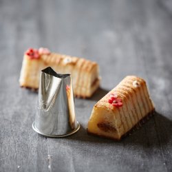 2 stk. tyller til kransekage med nougat - professionel tyllest