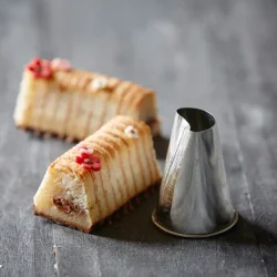 2 stk. tyller til kransekage med nougat - professionel tyllest