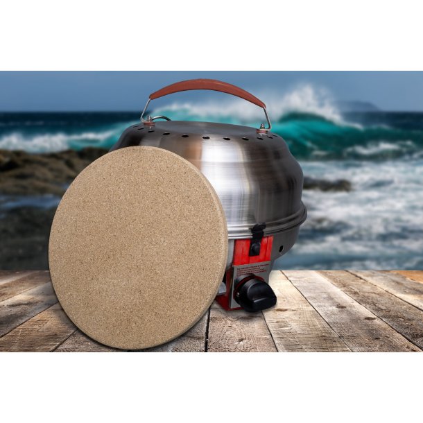 Fredstone rund pizzasten  26 cm. i 1,6 cm.