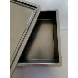 Hvekasse / dejkasse st - 40 x 30 cm - BLACK EDITION