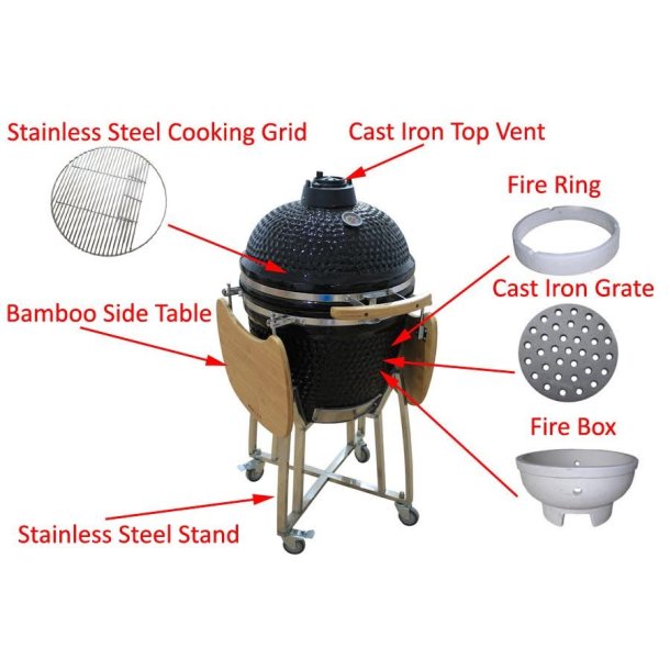 Kamado Grill - Grn model 49,5 cm.