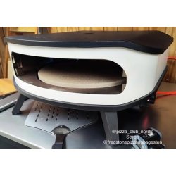 Fredstone pizzasten til Cozze 17" Pizzaovn med roterbar pizzasten